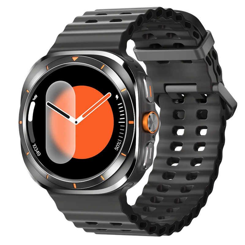 ساعت هوشمند 46 میلی متر وونک مدل VS1 با بند سیلیکونی